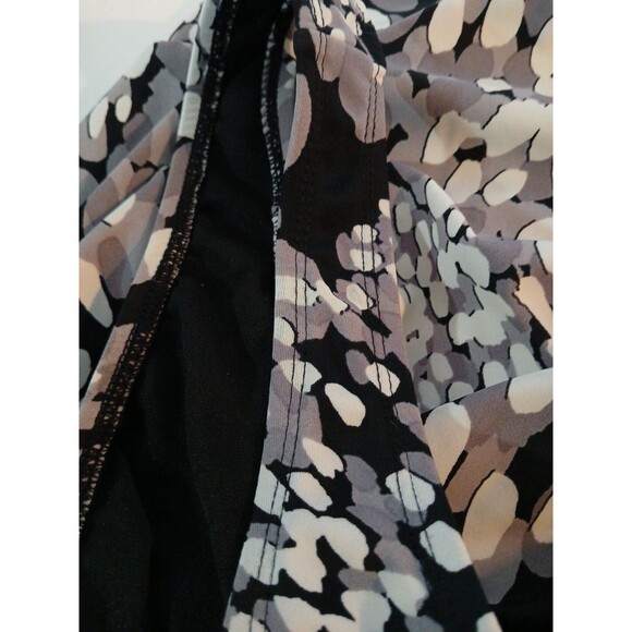 Swimsuits For All, Gray/ White Animal Print /Tankini Top with Tie On Side/ Sz 22 - Picture 16 of 16